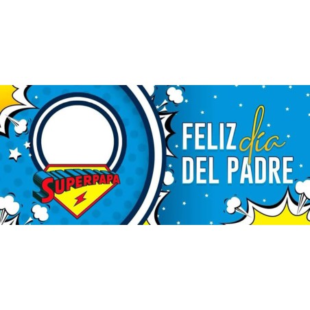 TAZA SUPER PAPA CON FOTO