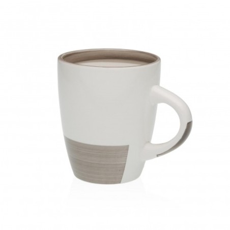 TAZA MUG GRIS-BLANCA LEGRAND 350ML 