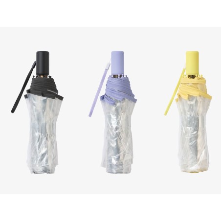 PARAGUAS PLEGABLE TRANSPARENTE 