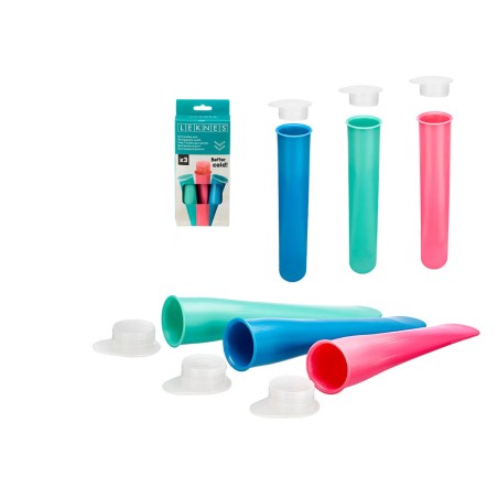 SET 3 MOLDES POLO CON TAPA 100ML