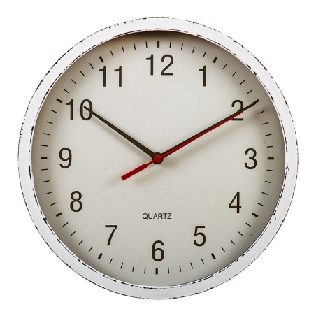RELOJ BLANCO DECAPE 24CM