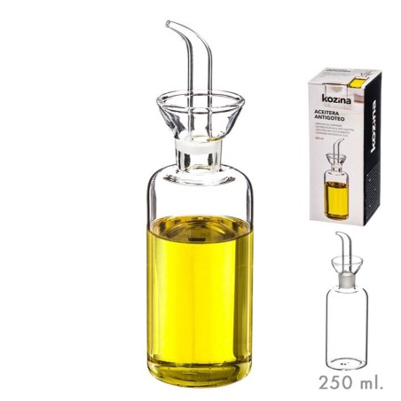 ACEITERA CRISTAL ANTIGOTEO 250ML 