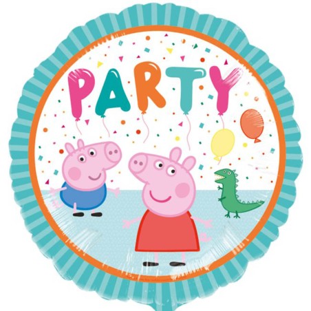 GLOBO PEPPA PIG PARTY 45CM 
