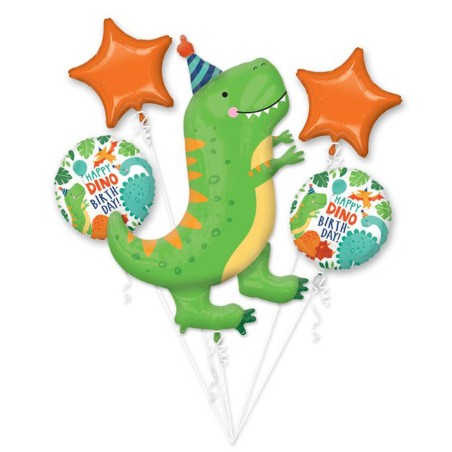 BOUQUET DE GLOBOS - DINO PARTY