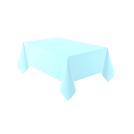 MANTEL AZUL 137X274CM PLASTICO