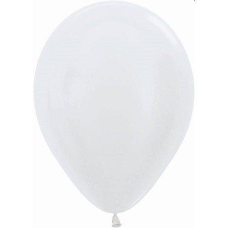12 GLOBOS SEMPERTEX PERLA SATINADO 30CM
