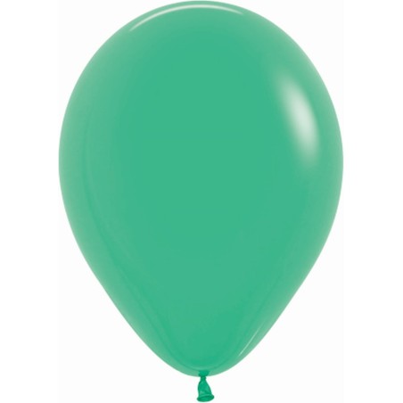 12 GLOBOS VERDES 30CM LATEX SEMPERTEX