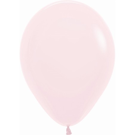12 GLOBOS PASTEL ROSADO 30CM LATEX SEMPERTEX