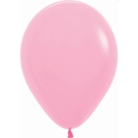 50 GLOBOS SEMPERTEX ROSADO FASHION 30CM