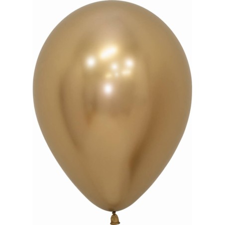50 GLOBOS SEMPERTEX ORO REFLEX