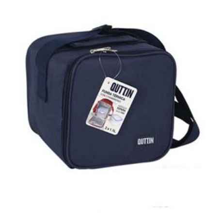 BOLSA TERMICA + 2 FIAMBRERAS 1.1 LT