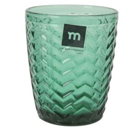 SET 6 VASOS VERDE 290 CC" SPICA@