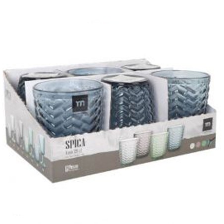 SET 6 VASOS SPICA 290cc AZUL 