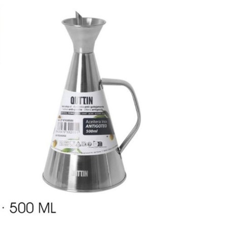 ACEITERA INOX 500ML ANTIGOTEO
