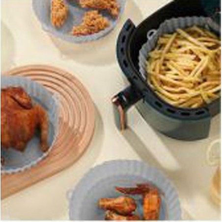 MOLDE 20CM SILICONA FREIDORA DE AIRE