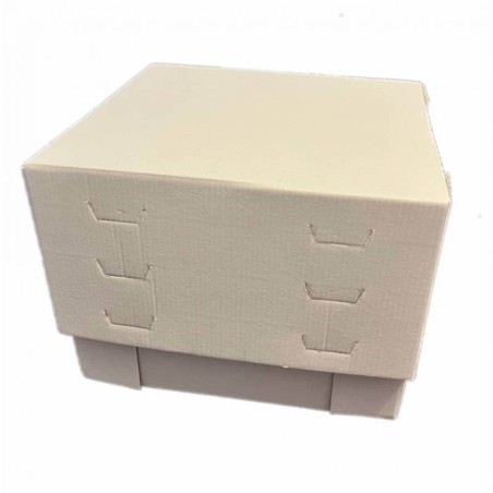 CAJA 30X30CM REGULABLE BLANCA 