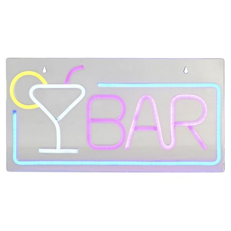 NEON COCTAIL BAR 42X1.5X22 CM 