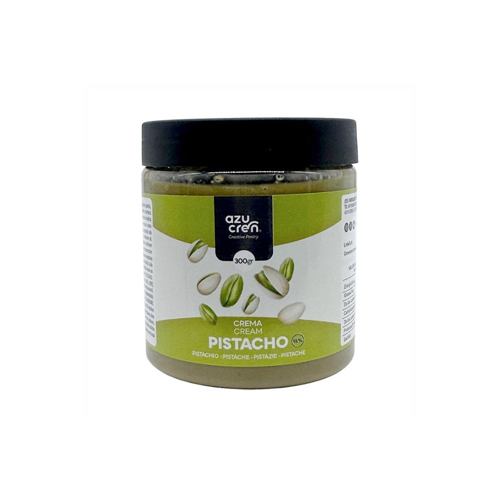 Crema de pistacho Azucren 300 g para rellenar tartas y postres