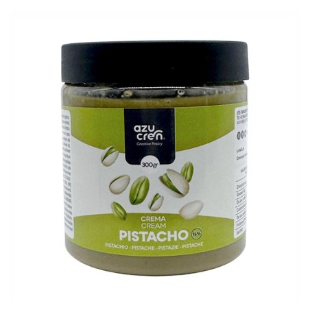 Crema de pistacho Azucren 300 g para rellenar tartas y postres