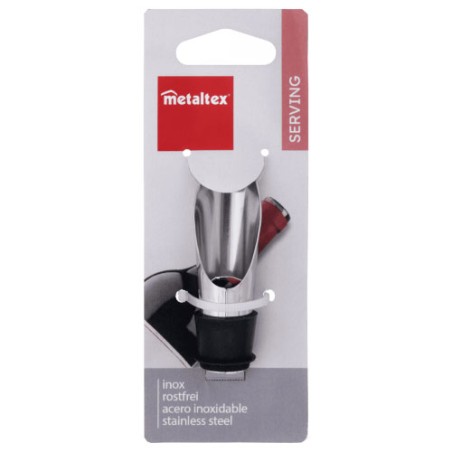 VERTEDOR ANTI-GOTA ACERO INOX 2 x 7 x 2 cm