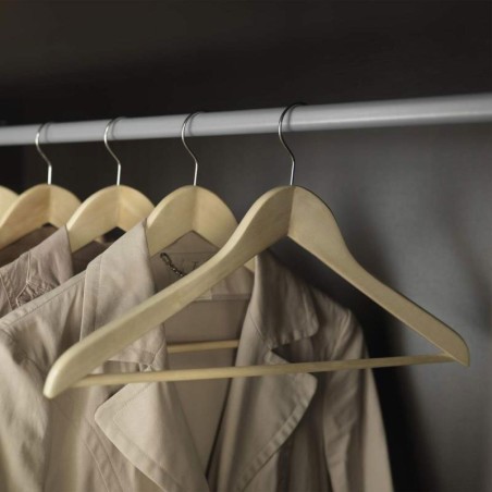 PERCHA MADERA CURVADA 44.3 x 23 x 12 cm