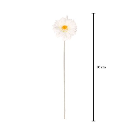 FLOR GERBERA BLANCO 