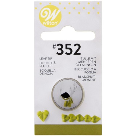 Boquilla Wilton 352 para decorar con hojas – Casa Joven