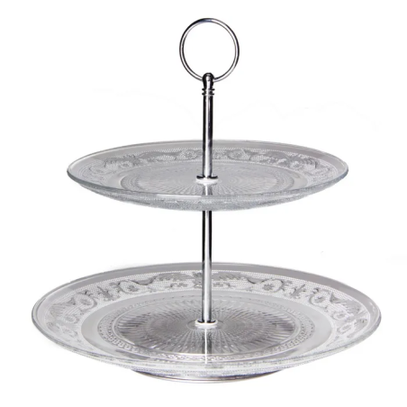 FRUTERO/PASTELERO 2 ALTURAS ROMANCE 20 X 25 X 25 CM