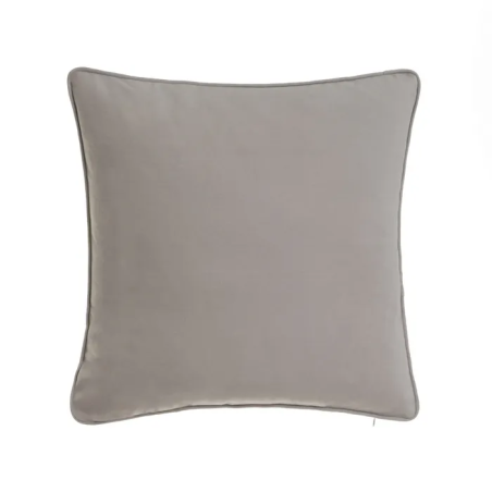 COJÍN GRIS COTTON VELVET UP&DOWN 45 X 45 CM 
