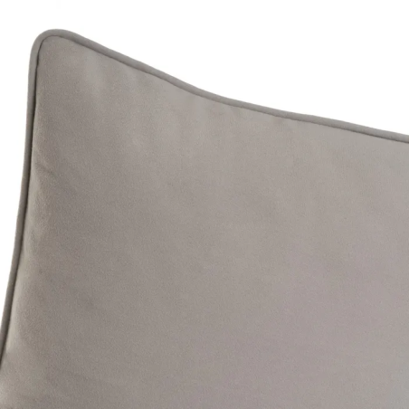 COJÍN GRIS COTTON VELVET UP&DOWN 45 X 45 CM 
