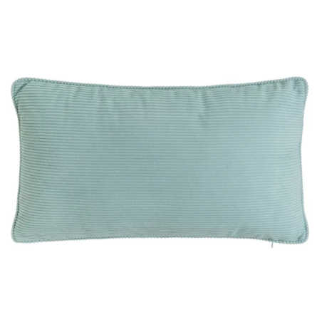 COJÍN VERDE TERCIOPELO TEÑIDO CANALÉ 50 X 30 CM