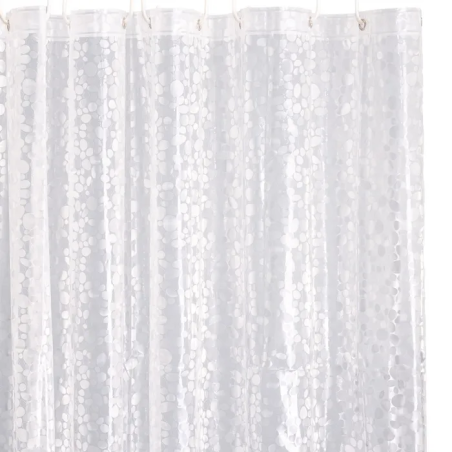COTINA BAÑO CORTINA BAÑO PEVA TRANSPARENTE 180 X 200 CM