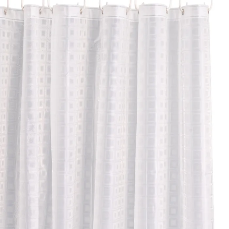 COTINA BAÑO CORTINA BAÑO PEVA TRANSPARENTE 180 X 200 CM