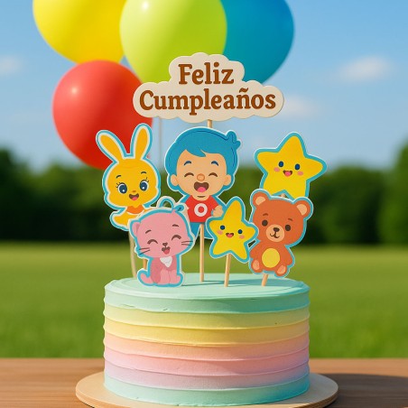 Topper cake Plim Plim 