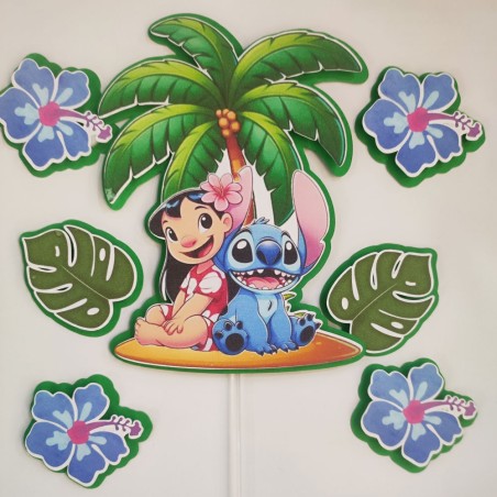 topper cake Lilo y Stich