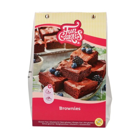 BROWNIES SIN GLUTEN 500GR