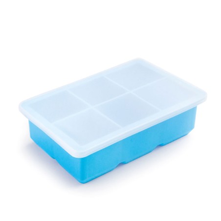 Molde para Hielos XL con Tapa – Silicona Flexible Ibili (5 cm)