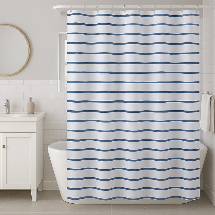 cortina de ducha marinera