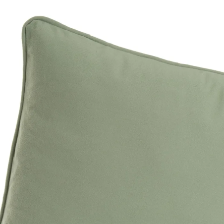 cojín verde velvet 45x45