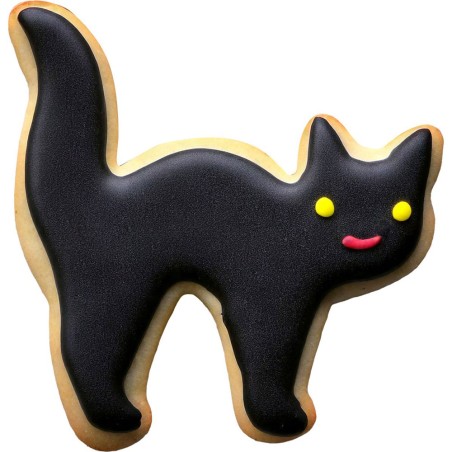 Cortador de Galletas Gato Asustado 7,2 cm