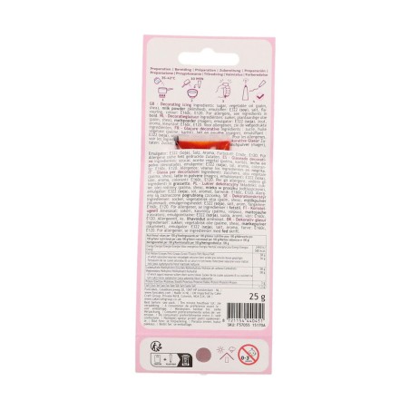 FunCakes Escritor Choco 25 g rojo