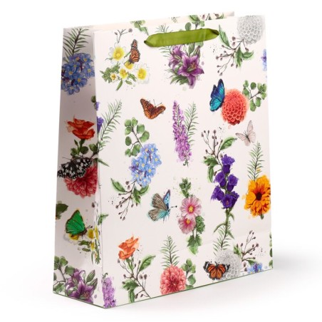 Bolsa de Regalo Mariposas 40X35X12CM
