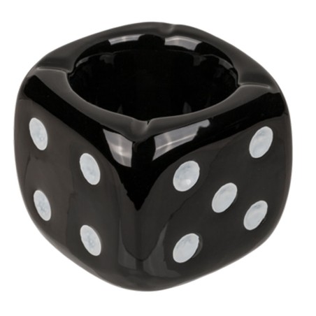CENICERO DADO CERÁMICA 8X7.5CM