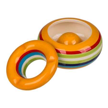 CENICERO AGUA COLORES