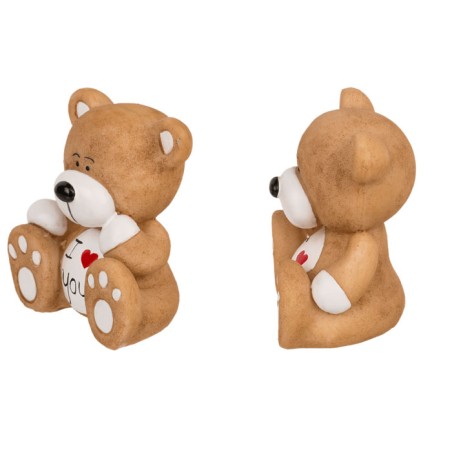 FIGURA OSO I LOVE YOU 6CM
