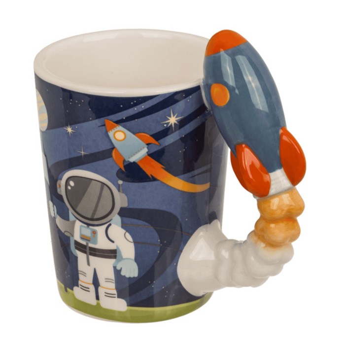 TAZA COHETE ESPACIAL 375ML