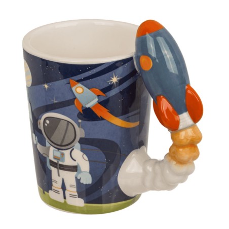 TAZA COHETE ESPACIAL 375ML