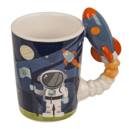 TAZA COHETE ESPACIAL 375ML