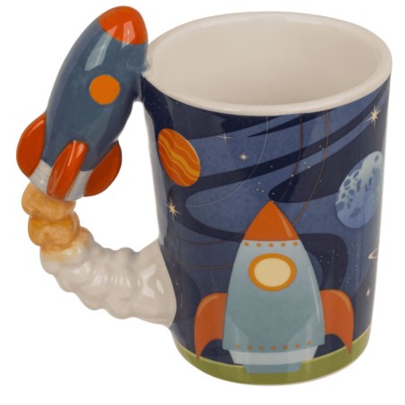 TAZA COHETE ESPACIAL 375ML