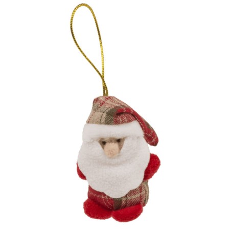 PELUCHE NAVIDAD COLGANTE 8CM 